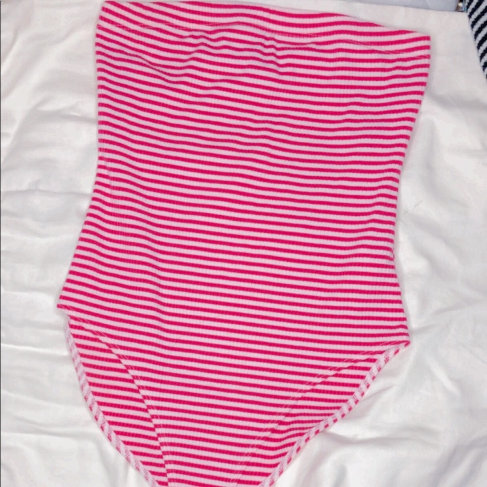 Tube top body suit
